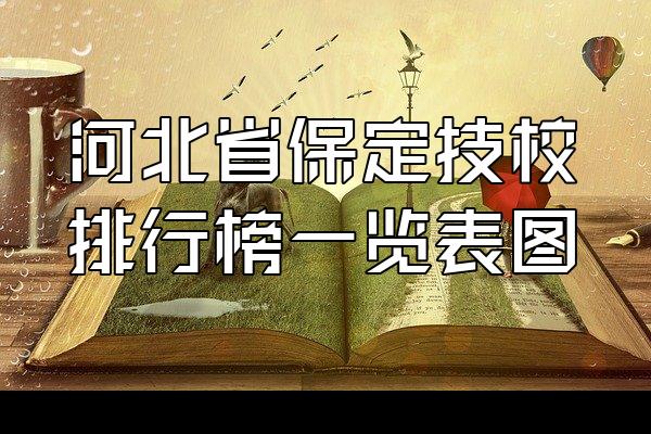河北省保定技校排行榜一览表图
